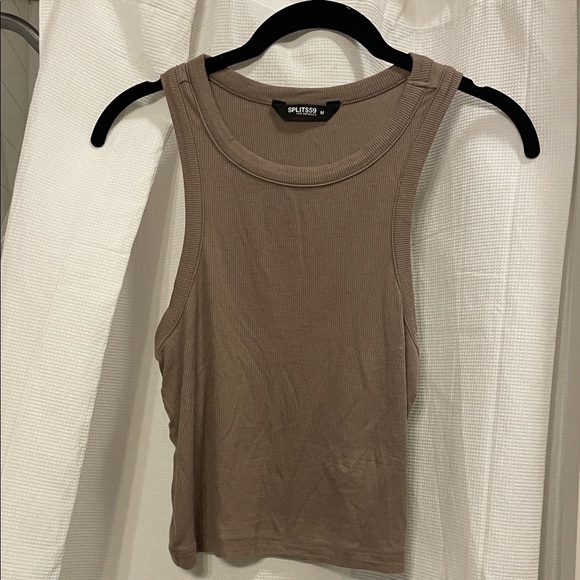 Splits59 Women's Taupe Tank - Picture 1 of 1